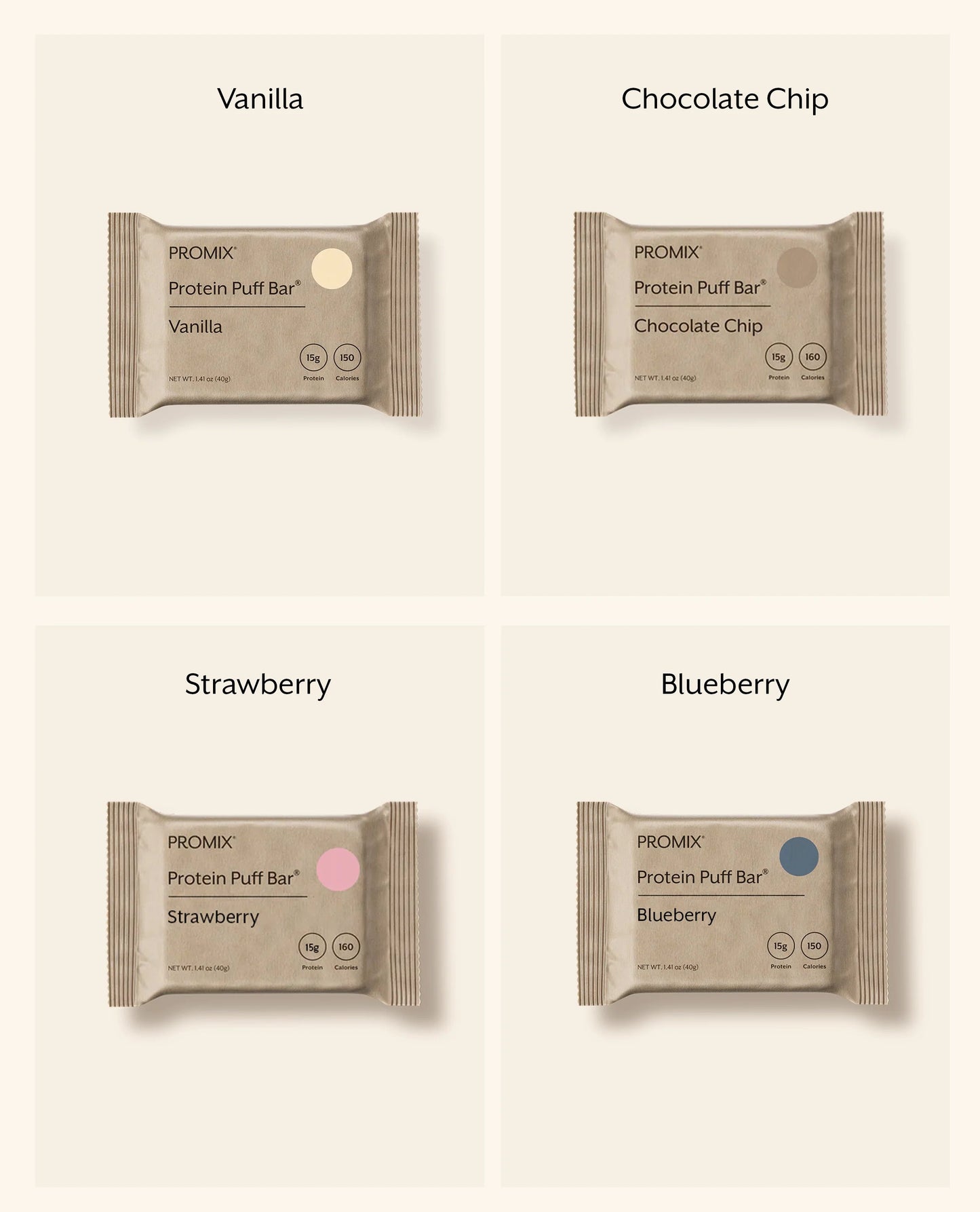 Protein Puff Bars Variety Pack