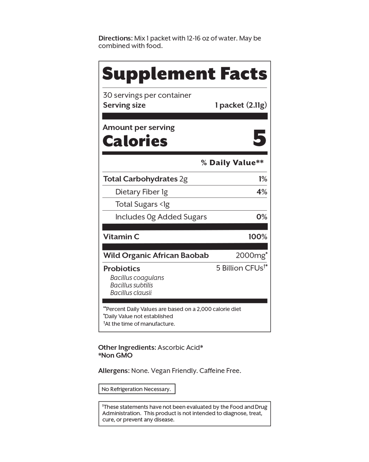 Unflavored Debloat: Prebiotic + Probiotic