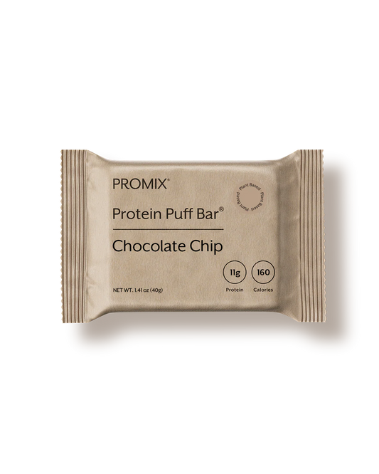Chocolate Chip Plant Protein Puff Bars
