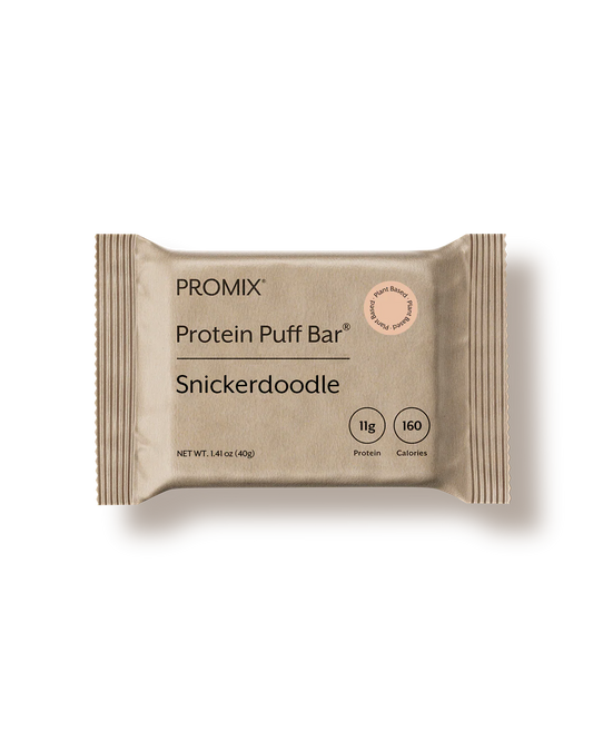 Snickerdoodle Plant Protein Puff Bars