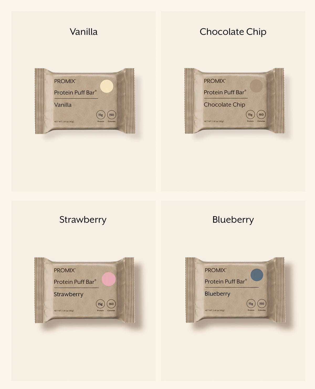 Protein Puff Bars Variety Pack