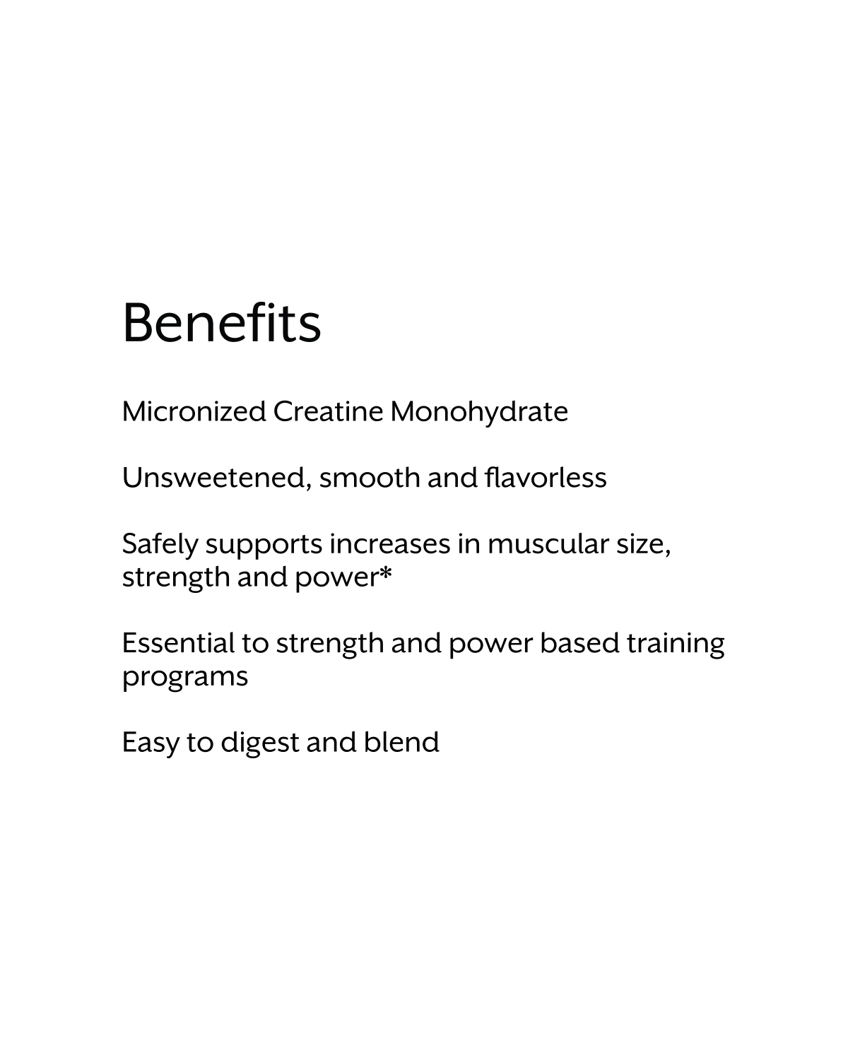 Non-GMO Creatine