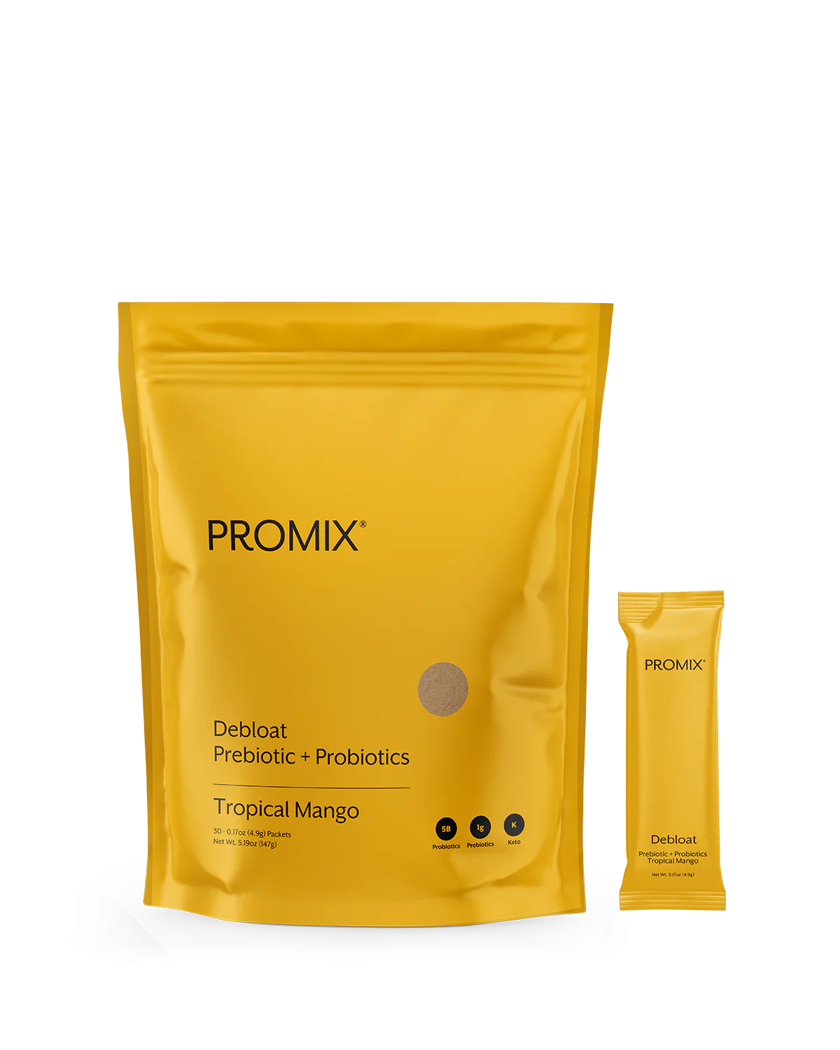 Tropical Mango Debloat: Prebiotic + Probiotic