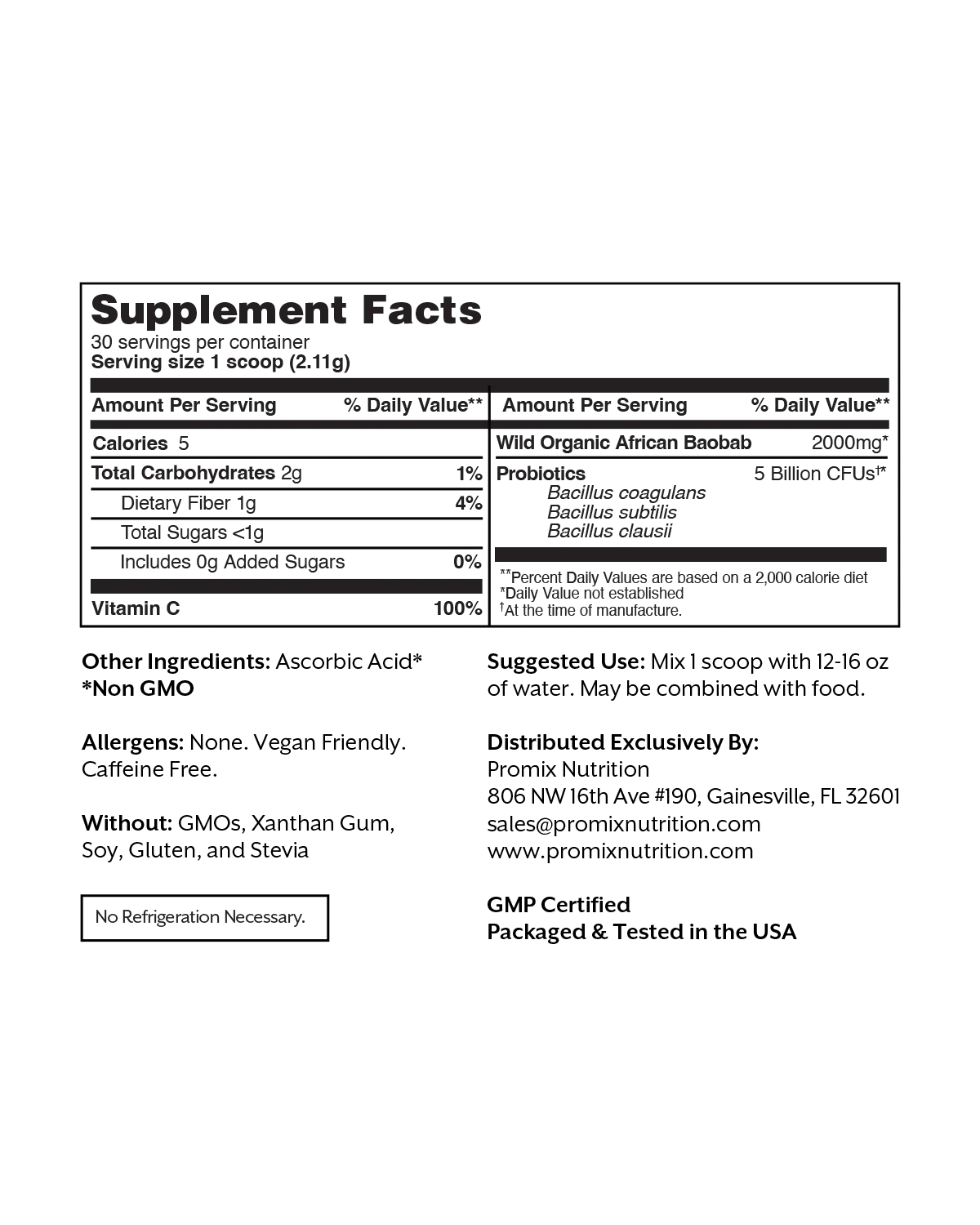 Unflavored Debloat: Prebiotic + Probiotic