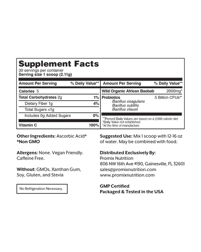 Unflavored Debloat: Prebiotic + Probiotic
