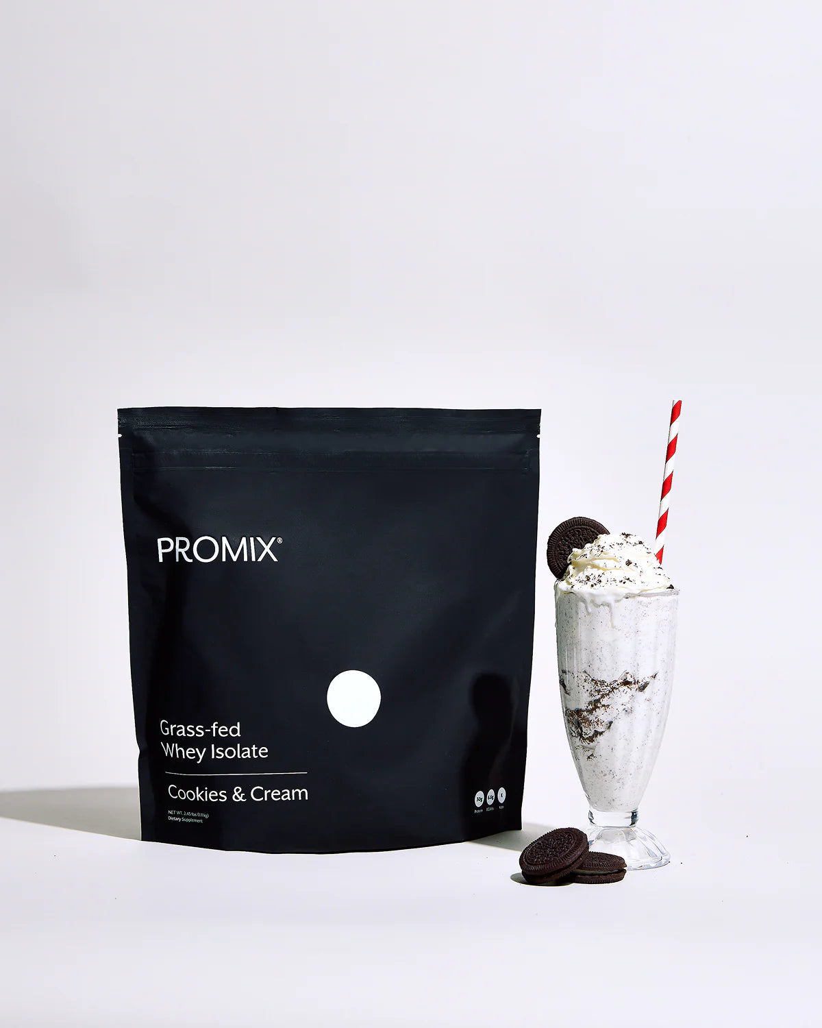Cookies and Cream Whey Protein Isolate Powder